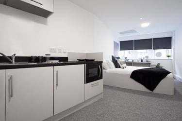 1 bed studio, York Street, Kelham Island, Sheffield, S12NY - Image 3